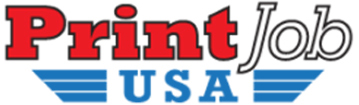 A red and blue logo for paint usa.